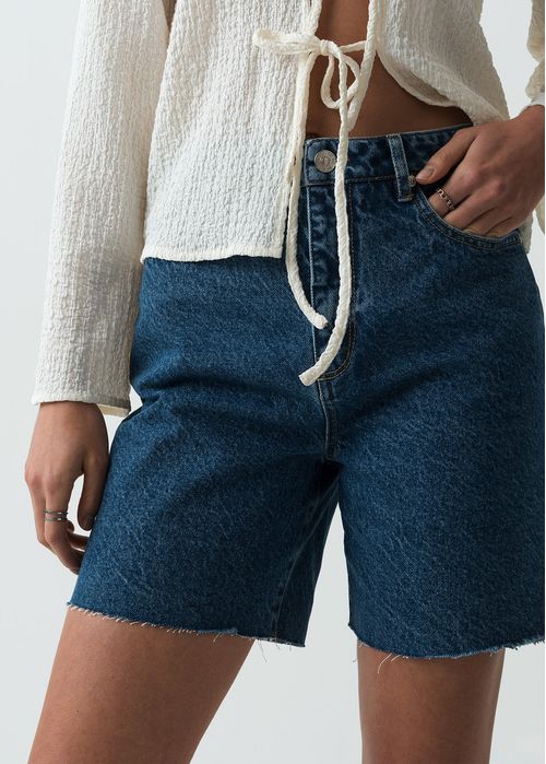 Bermuda en denim