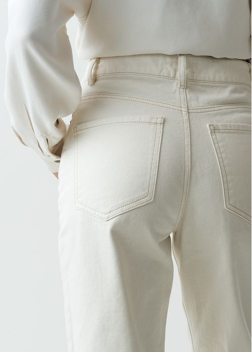 Pantalón Straight tiro alto