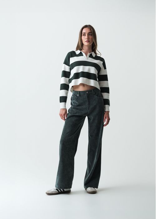 Buzo tejido tipo polo