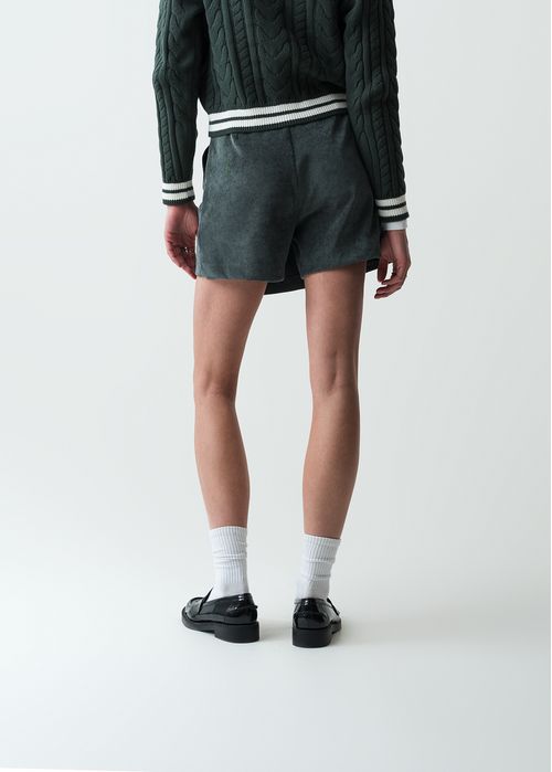 Short tipo falda en corduroy