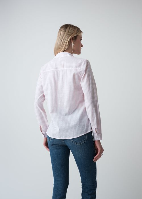 Camisa manga larga con mini detalles bordados