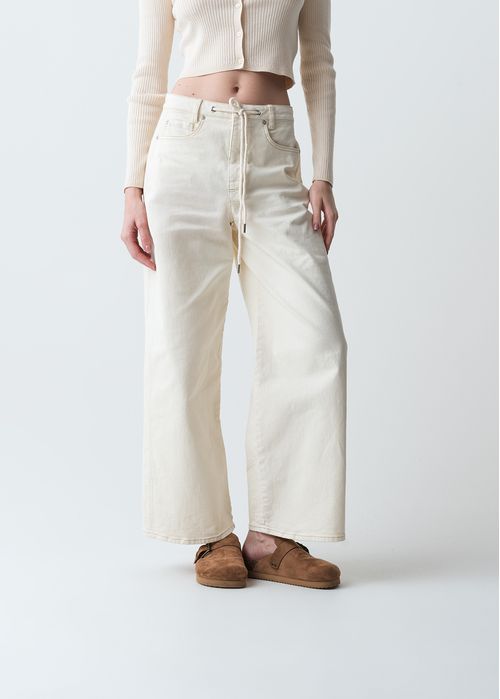 Pantalón Wide Leg Long tiro alto