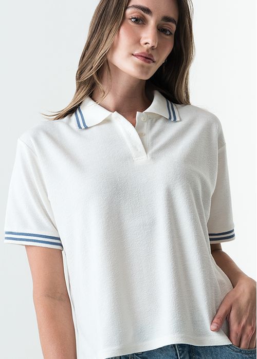 Camiseta manga corta tipo polo