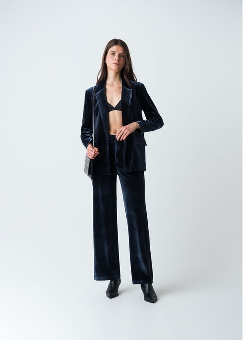 Pantalón Wide Leg con bolsillos