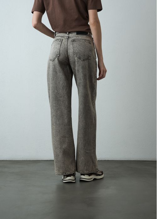 Jean Wide Leg con bolsillos