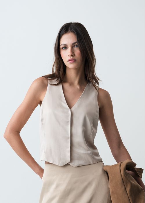 Camisa tipo chaleco