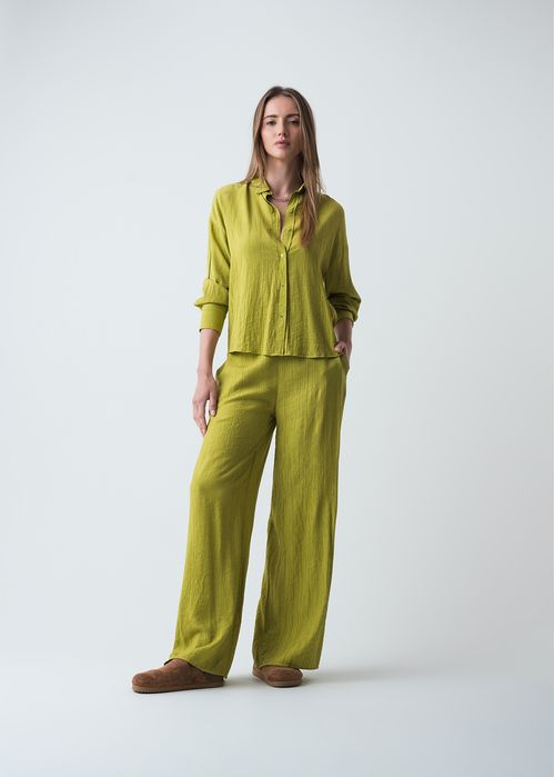 Pantalón Palazzo tiro súper alto