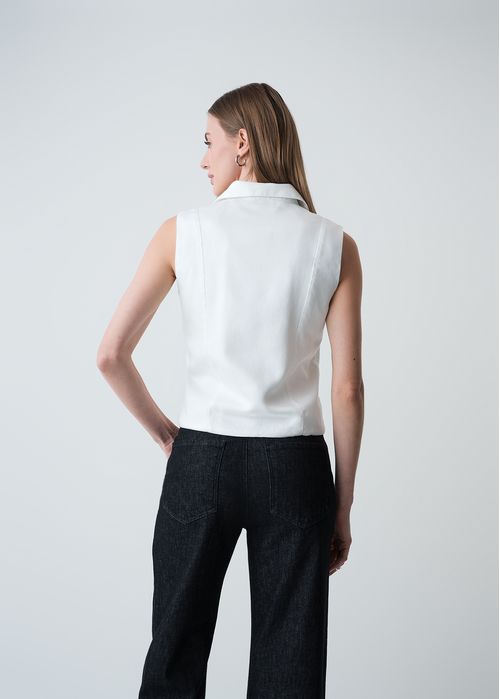 Camisa con cierre en frente