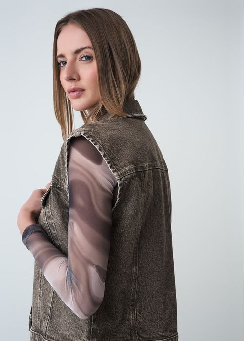 Chaleco con bolsillos