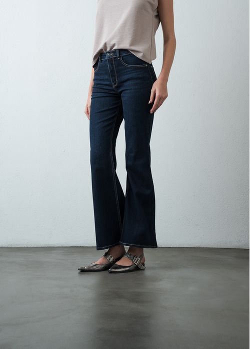 Jean Flare tiro alto
