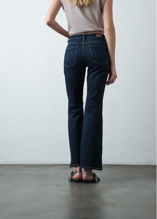 Jean Flare tiro alto