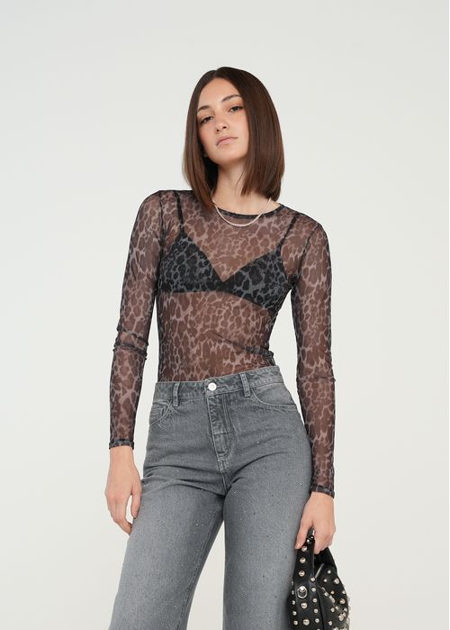 Camiseta de animal print