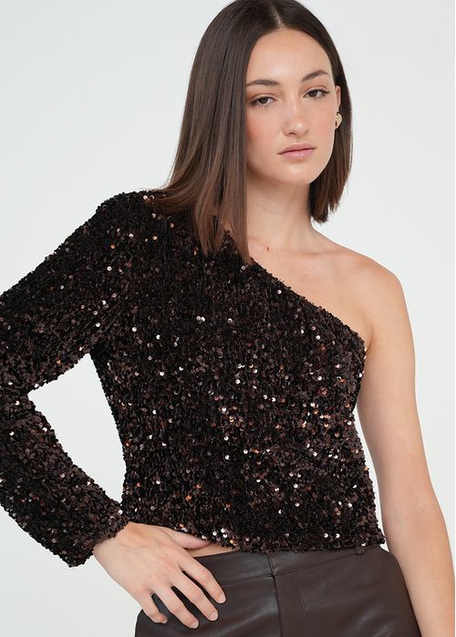 Camisa de lentejuelas