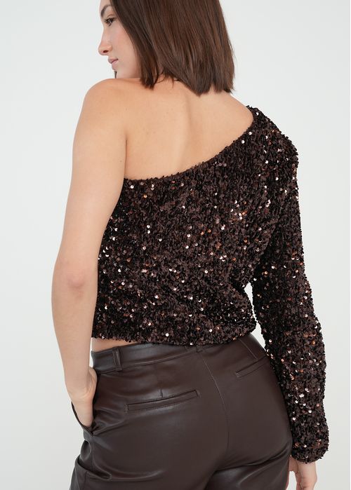 Camisa de lentejuelas