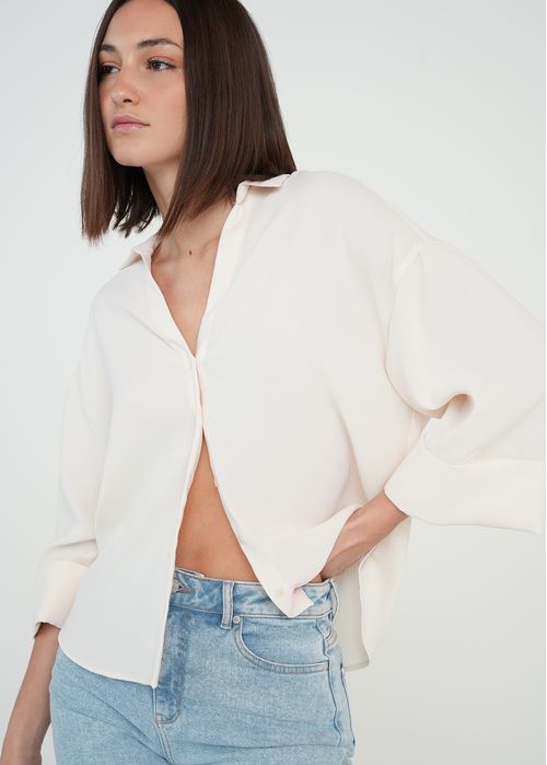 Camisa clásica manga larga