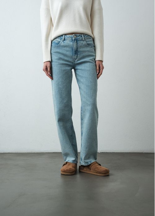 Jean Straight cinco bolsillos