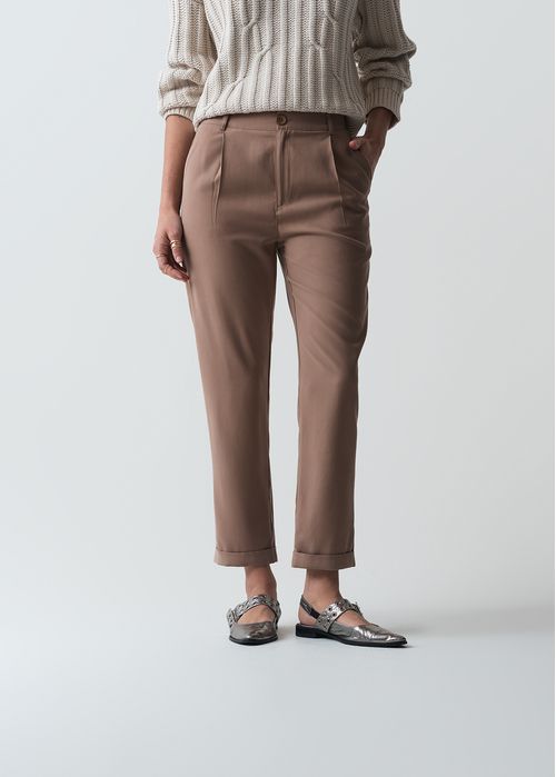 Pantalón Relax con prenses