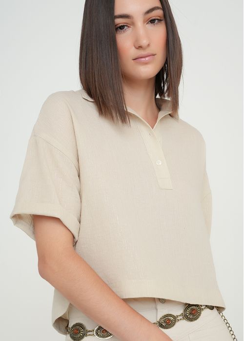 Camisa clásica corta