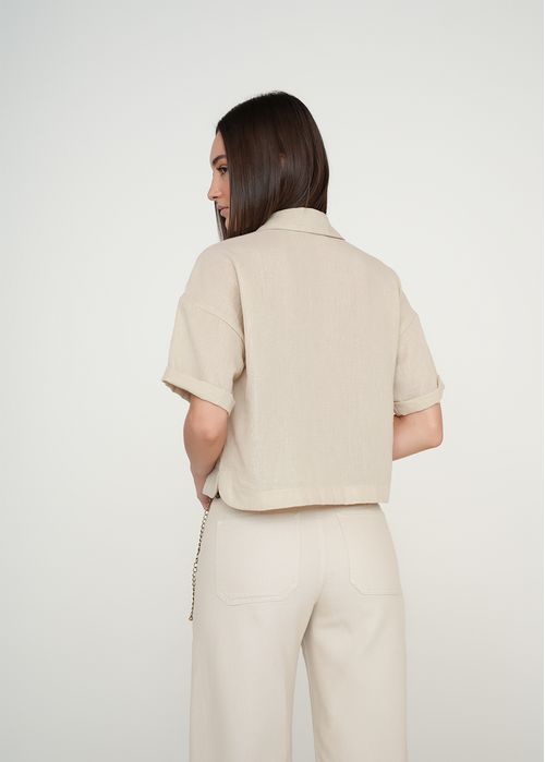 Camisa clásica corta