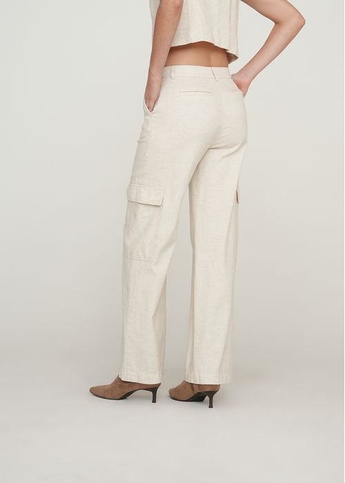 Pantalón Wide Leg tipo cargo