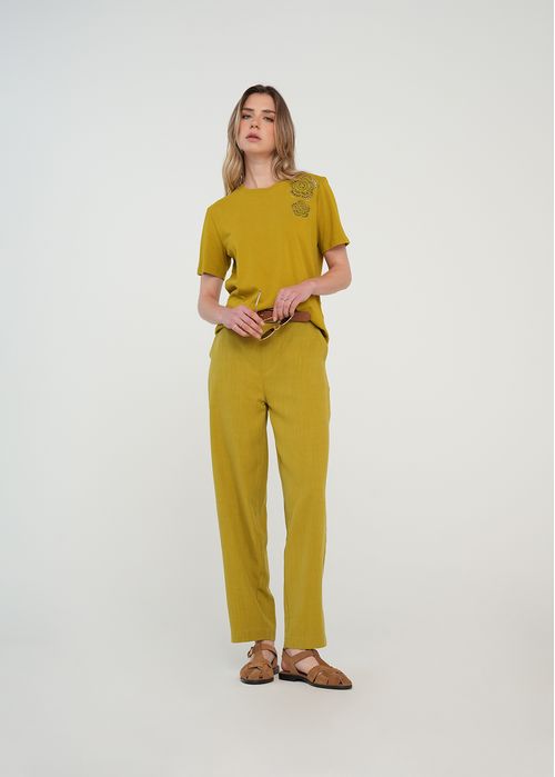 Pantalón Barrel tiro alto