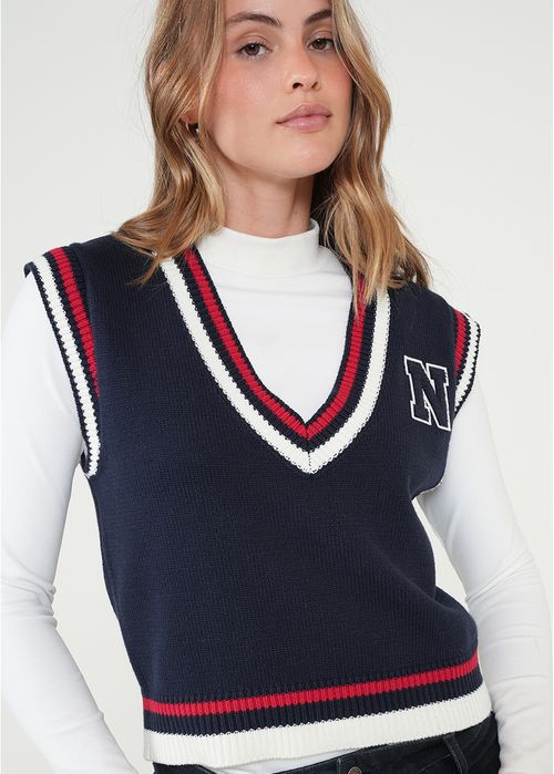 Camiseta tejida tipo chaleco