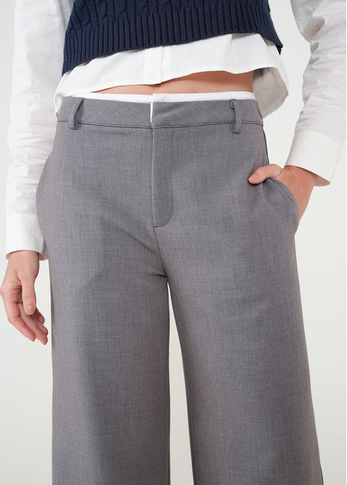 Pantalón Wide Leg clásico