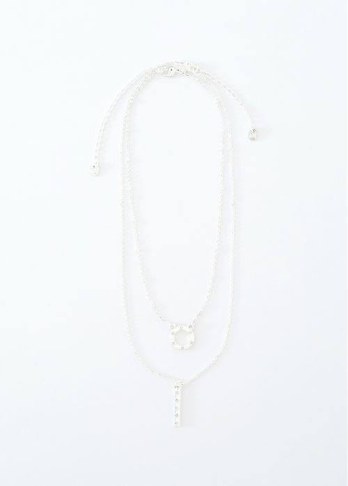 Collar con doble dije