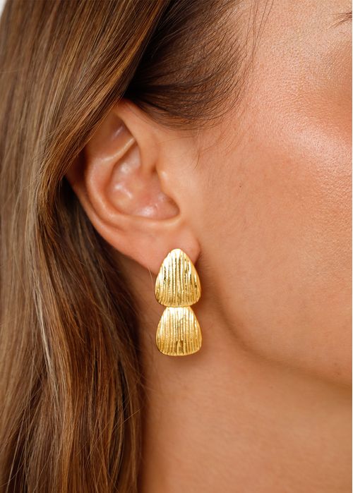 Aretes con textura