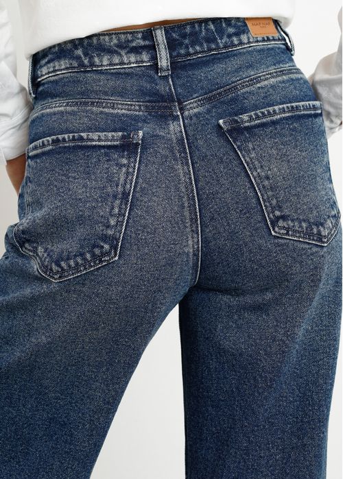 Jean Wide Leg con desvanecido