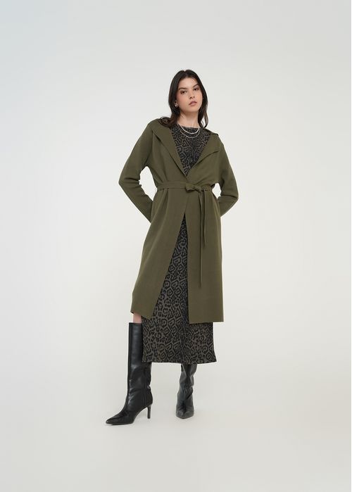 Kimono largo con cinturón