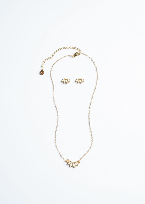 Set de collar con aretes