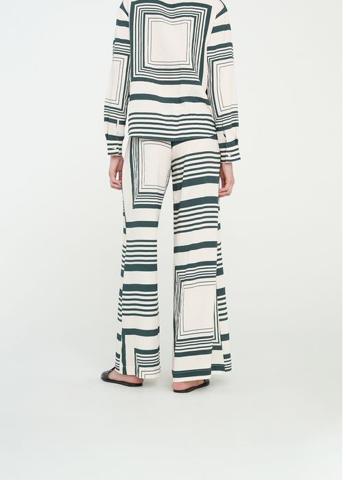 Pantalón Palazzo a cuadros