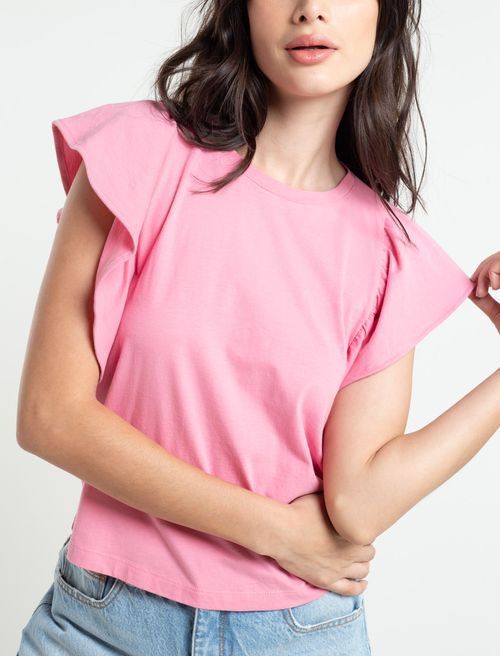 Camisa manga sisa con bolero